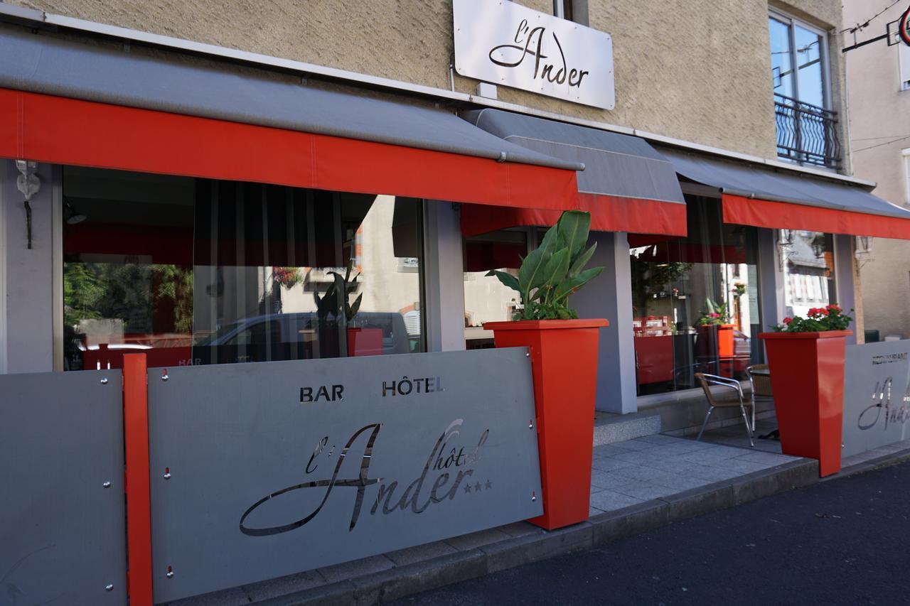 Hotel L Ander Saint-Flour  Ngoại thất bức ảnh